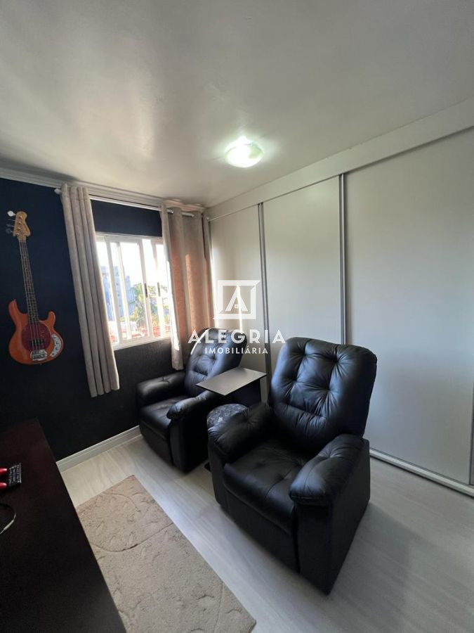 Lindo Apartamento Semi Mobiliado Contendo 02 Dormitórios no Bom Jesus em São José dos Pinhais