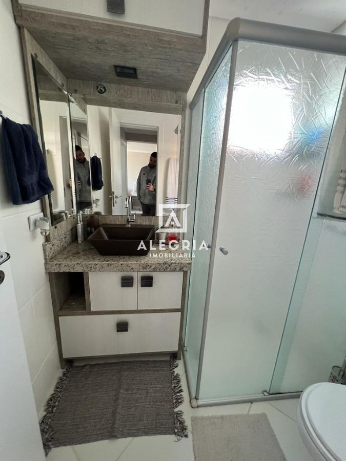 Lindo Apartamento Semi Mobiliado Contendo 02 Dormitórios no Bom Jesus em São José dos Pinhais