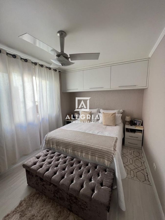 Lindo Apartamento Semi Mobiliado Contendo 02 Dormitórios no Bom Jesus em São José dos Pinhais