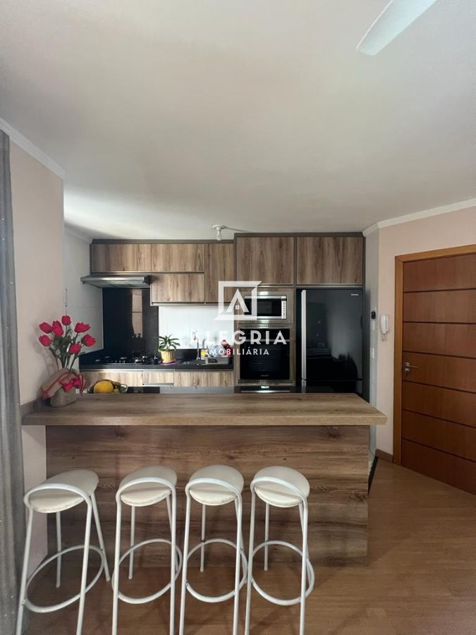 Lindo Apartamento Semi Mobiliado Contendo 03 Dormitórios no Monte Libano em São José dos Pinhais