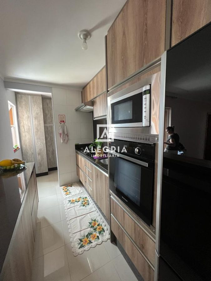 Lindo Apartamento Semi Mobiliado Contendo 03 Dormitórios no Monte Libano em São José dos Pinhais