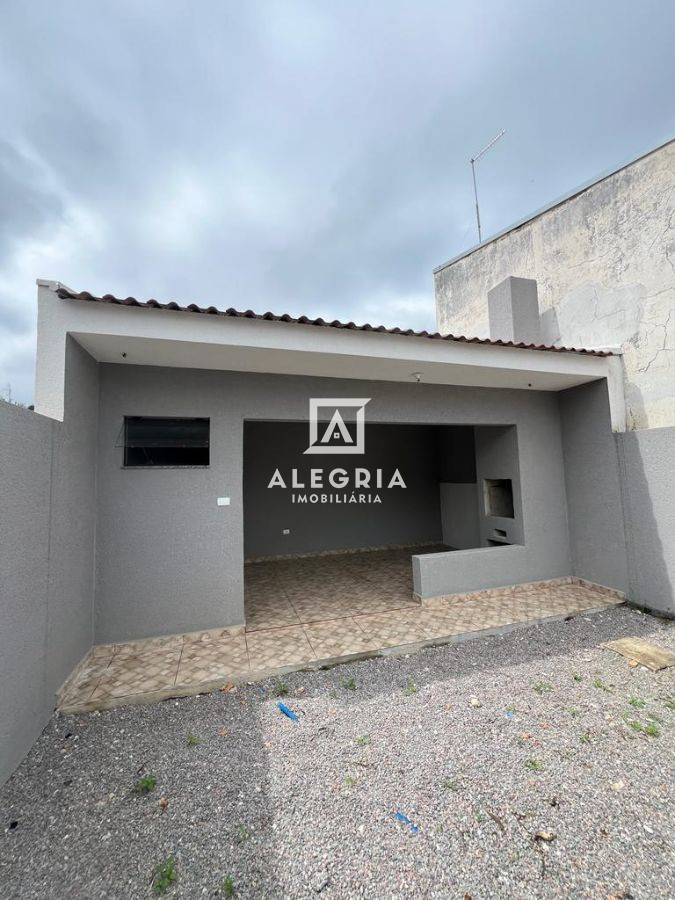 Linda Casa Com Edciula Contendo 03 Dormitórios Sendo 01 Suite no Aristocrata em São José dos Pinhais