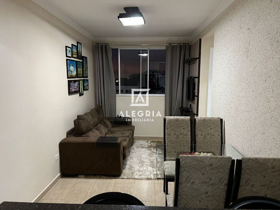 Lindo apartamento 2 quartos  Mobiliado em São José dos Pinhais