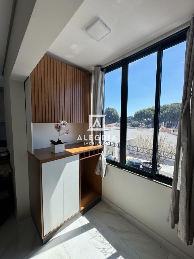 Lindo Apartamento Semi Mobiliado Contendo 03 Dormitorios Sendo 01 Suite e Closet em São José dos Pinhais