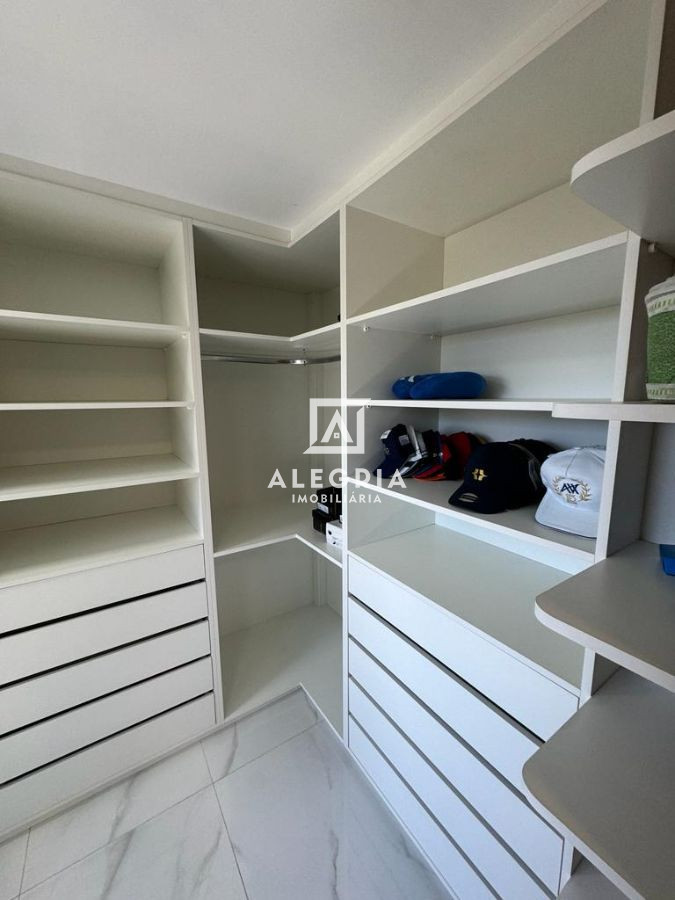 Lindo Apartamento Semi Mobiliado Contendo 03 Dormitorios Sendo 01 Suite e Closet em São José dos Pinhais