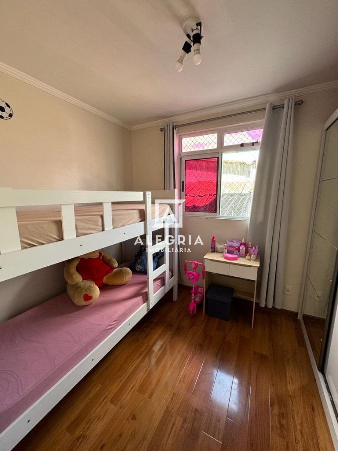 Lindo Apartamento Semi Mobiliado Contendo 03 Dormitórios na Cidade Jardim em São José dos Pinhais