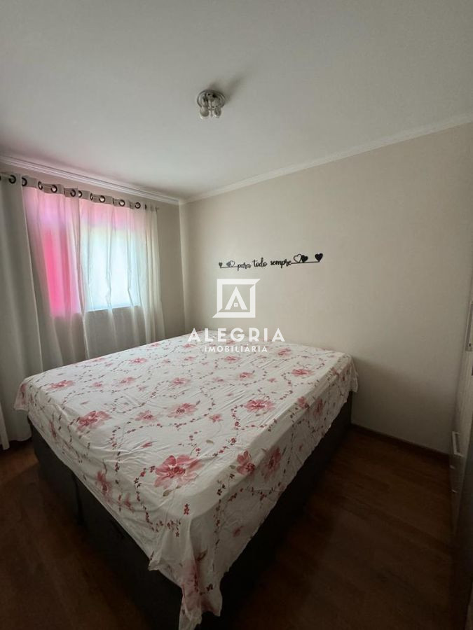 Lindo Apartamento Semi Mobiliado Contendo 03 Dormitórios na Cidade Jardim em São José dos Pinhais