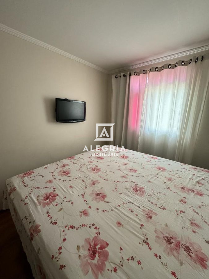 Lindo Apartamento Semi Mobiliado Contendo 03 Dormitórios na Cidade Jardim em São José dos Pinhais