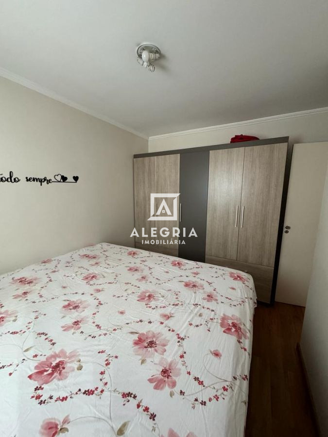 Lindo Apartamento Semi Mobiliado Contendo 03 Dormitórios na Cidade Jardim em São José dos Pinhais