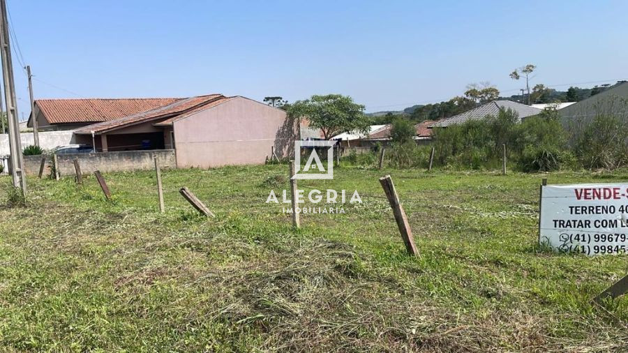 TERRENO ESQUINA (Duas Frentes) em Tijucas do Sul