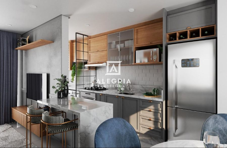 Excelente Apartamento no Residencial Moradas de Bragança no Centro em São José dos Pinhais