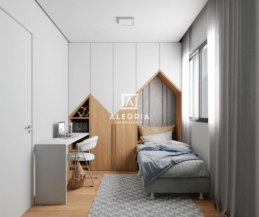 Excelente Apartamento no Residencial Moradas de Bragança no Centro em São José dos Pinhais
