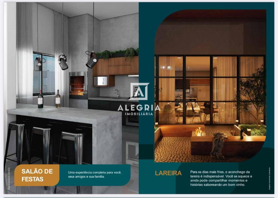 Excelente Apartamento no Residencial Moradas de Bragança no Centro em São José dos Pinhais