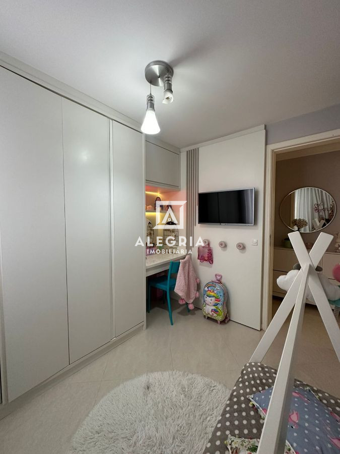 lindo Apartamento Mobiliado 3 Dormitórios sendo 1 suíte a 01 Quadra do terminal Central na Cidade Jardim em São José dos Pinhais