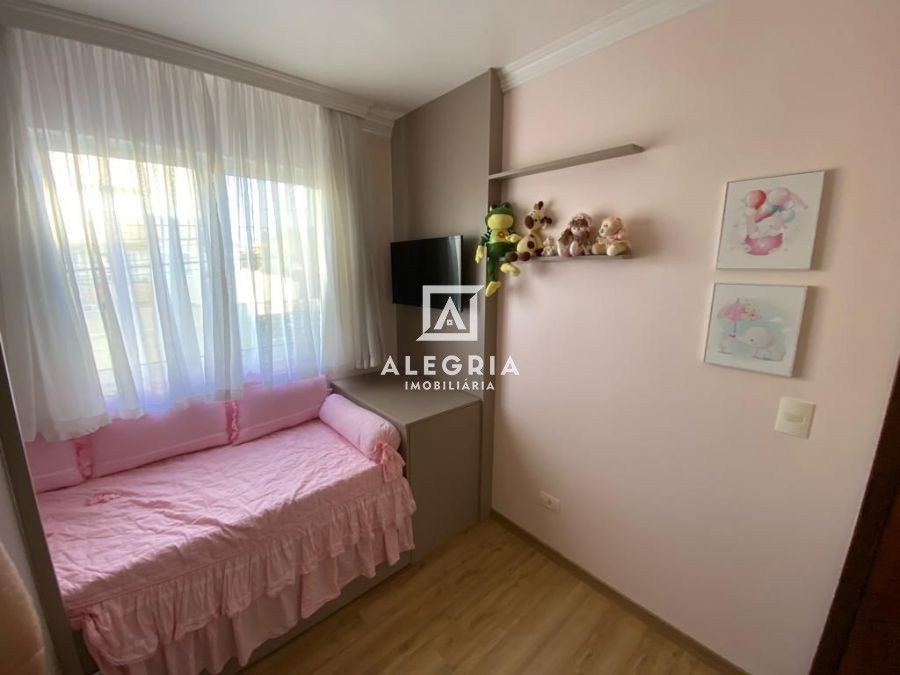 Lindo Apartamento Mobiliado no Bairro Cidade Jardim em São José dos Pinhais PR. em São José dos Pinhais