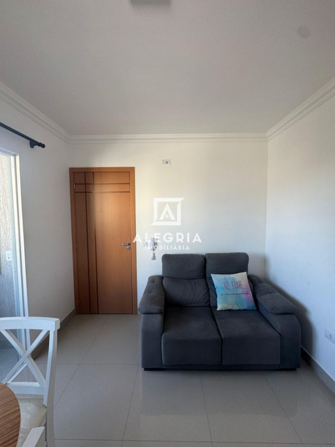 Lindo Apartamento Semi Mobiliado Contendo 02 Dormitórios no Monte Libano em São José dos Pinhais