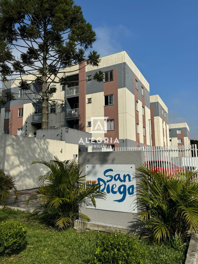 Lindo Apartamento no Residencial San Diego no Bairro Colonia Rio Grande em São José dos Pinhais