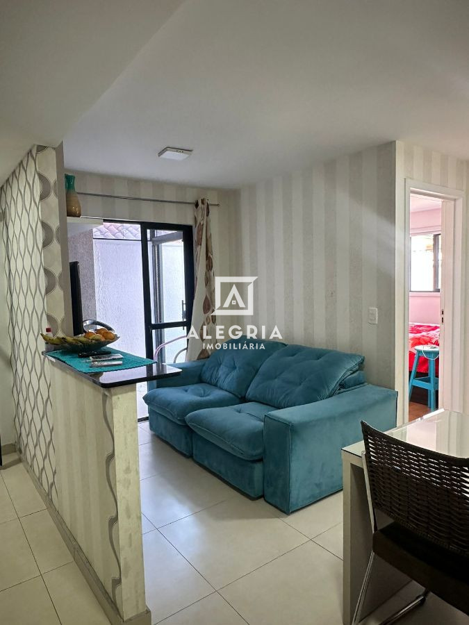 Lindo Apartamento amplo Garden Semi Mobiliado 02 Dormitórios bairro Roseira de São Sebastião em São José dos Pinhais