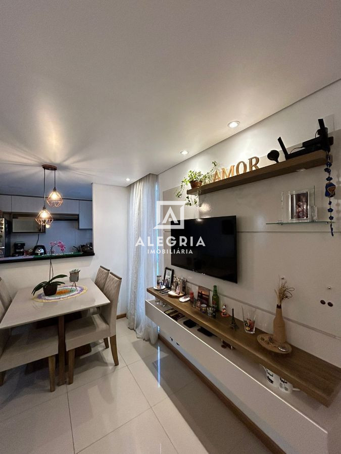 Lindo Apartamento Semi mobiliado no Edificio Reserva Casa Blanca no bairro Colonia Rio grande em São José dos Pinhais