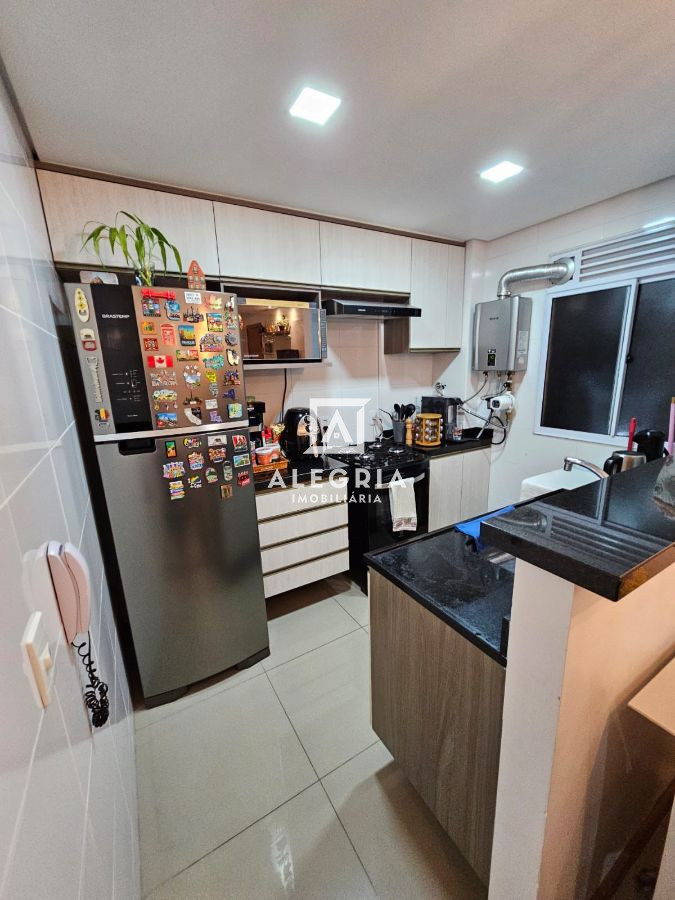 Lindo Apartamento Semi mobiliado no Edificio Reserva Casa Blanca no bairro Colonia Rio grande em São José dos Pinhais