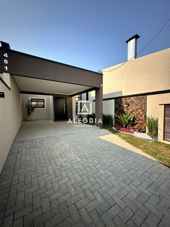 Linda casa com estilo moderno em São José dos Pinhais