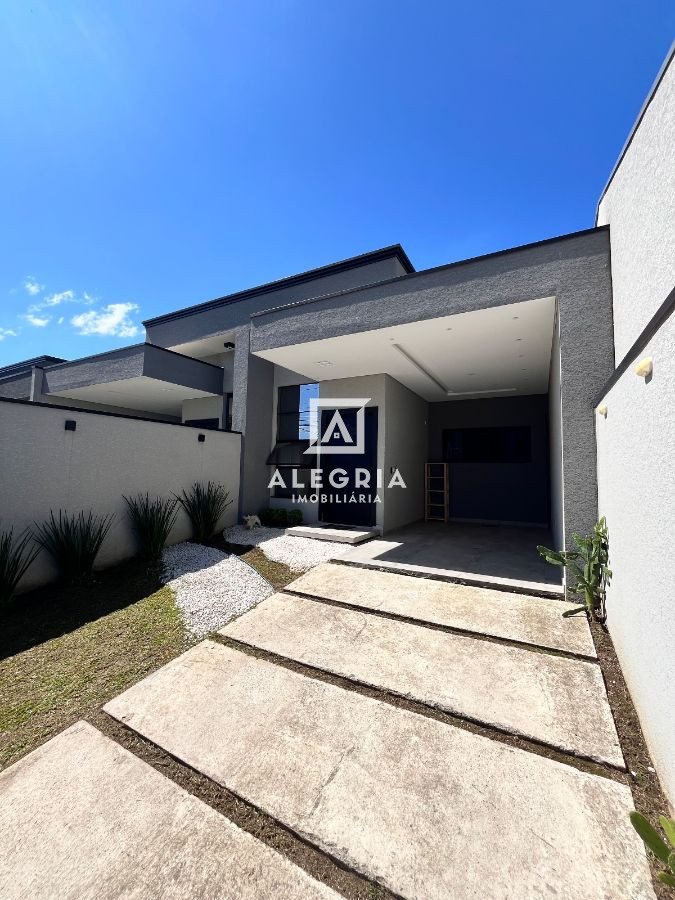 Casa Contendo 03 Dormitórios Sendo 01 Suite, Cidade Jardim em São José dos Pinhais