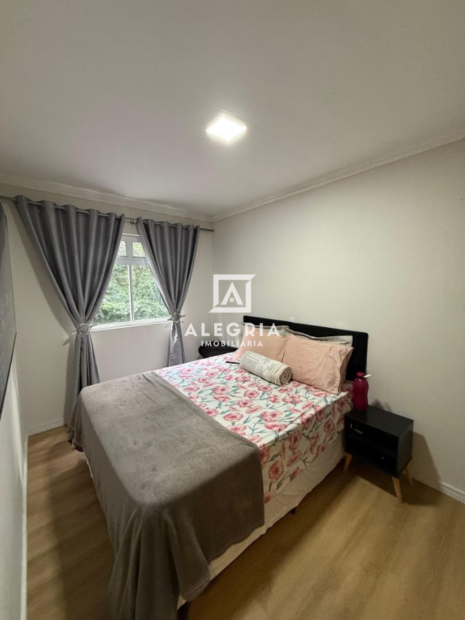 Belissimo Apartamento Semi Mobiliado Contendo 02 Dormitórios no Bairro Braga em São José dos Pinhais