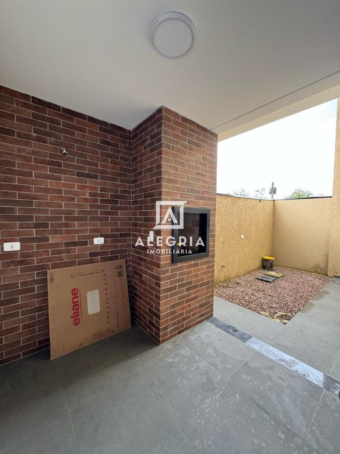 Sobrado em Condominio Fechado Contendo 03 Dormitórios Sendo 01 Suite no Ouro Fino em São José dos Pinhais