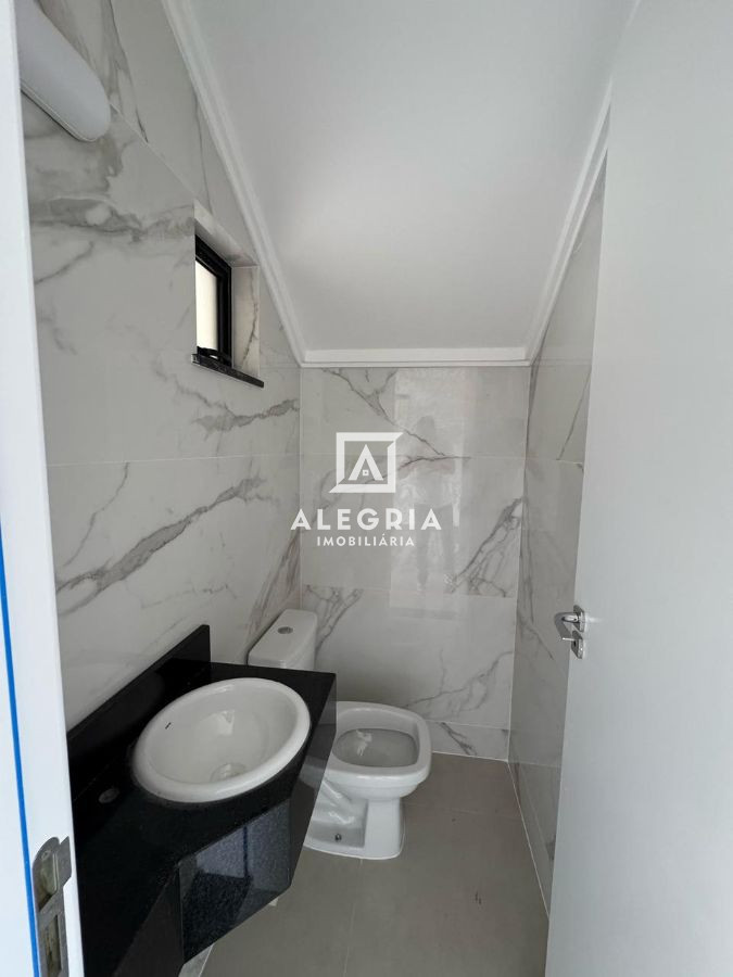 Sobrado em Condominio Fechado Contendo 03 Dormitórios Sendo 01 Suite no Ouro Fino em São José dos Pinhais