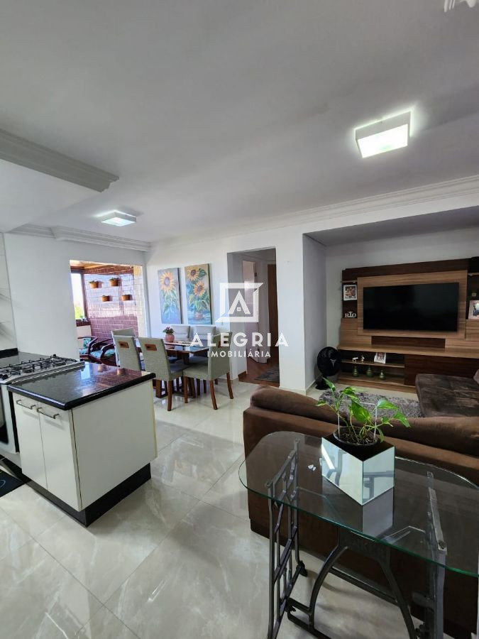 Excelente Apartamento Semi-Mobiliado 02 Dormitórios sendo 01 Suíte no Centro em São José dos Pinhais