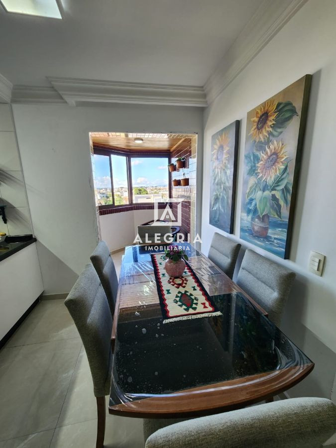 Excelente Apartamento Semi-Mobiliado 02 Dormitórios sendo 01 Suíte no Centro em São José dos Pinhais