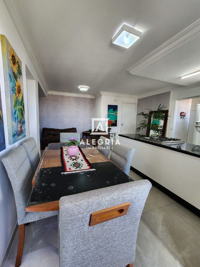 Excelente Apartamento Semi-Mobiliado 02 Dormitórios sendo 01 Suíte no Centro em São José dos Pinhais