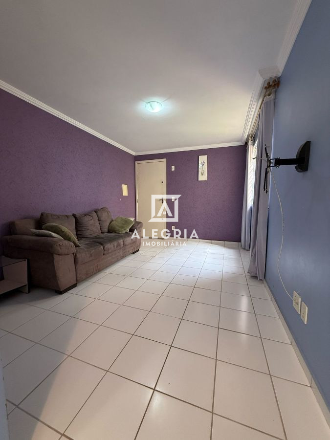 Lindo Apartamento Terreo Semi Mobiliado no Bairro Santo Antonio em São José dos Pinhais