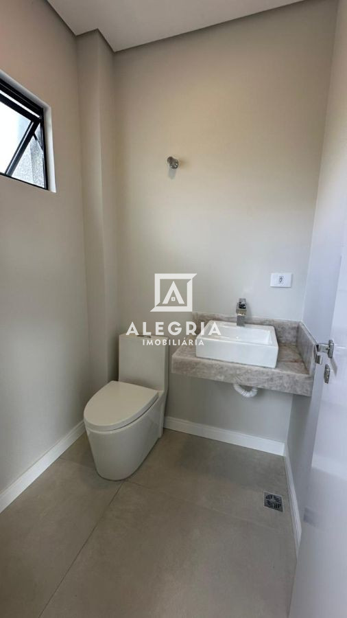 Belissimo Sobrado Contendo 03 Dormitórios Sendo 01 Suite com Closet e Hidro no Residencial Fogiatto em São José dos Pinhais