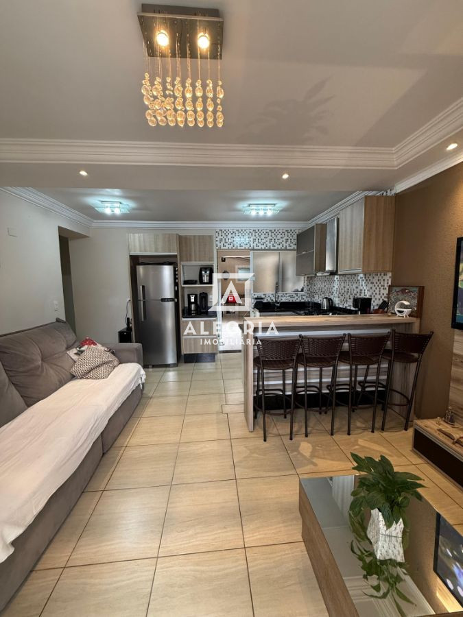 Lindo Apartamento Semi Mobiliado Terreo com Garden Contendo 02 Dormitórios Sendo 01 Suite no Pedro Moro em São José dos Pinhais