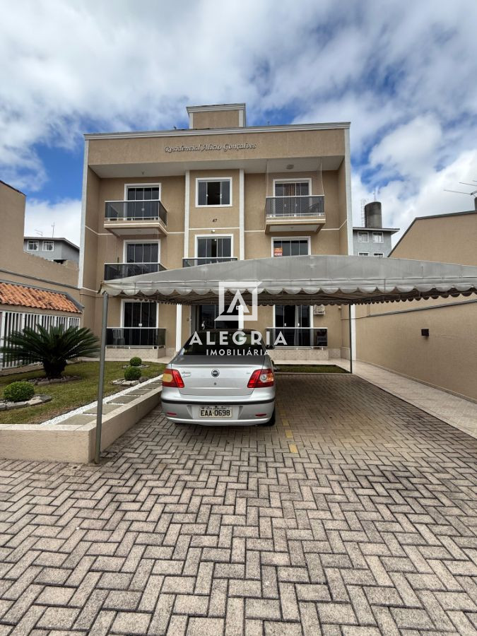 Lindo Apartamento Semi Mobiliado Terreo com Garden Contendo 02 Dormitórios Sendo 01 Suite no Pedro Moro em São José dos Pinhais