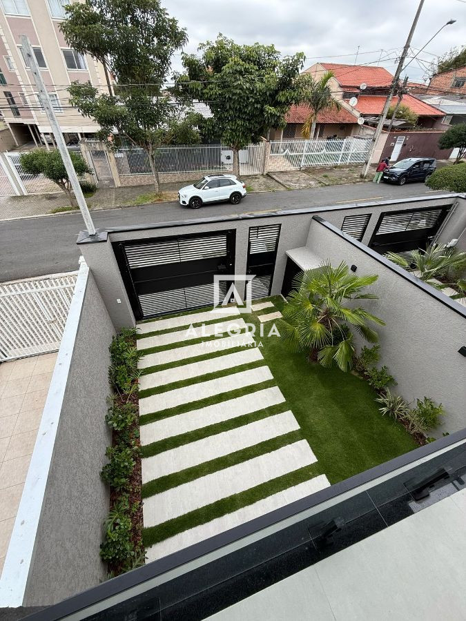 Sobrado Alto Padrão no bairro Afonso Pena (Jupiter) em São José dos Pinhais