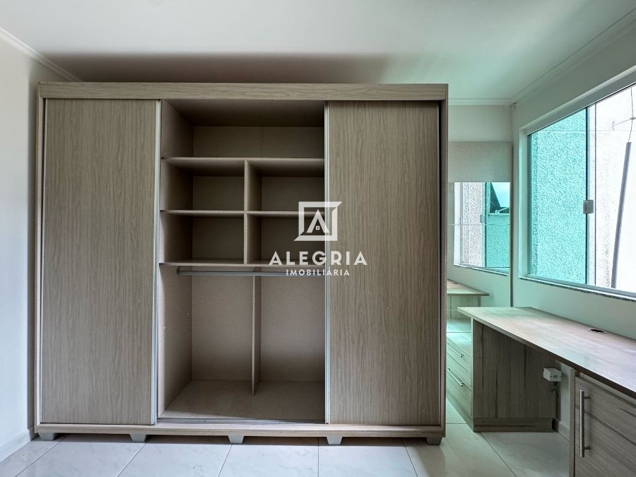 Lindo Apartamento terreo semi mobiliado no Bairro Bom Jesus em São José dos Pinhais