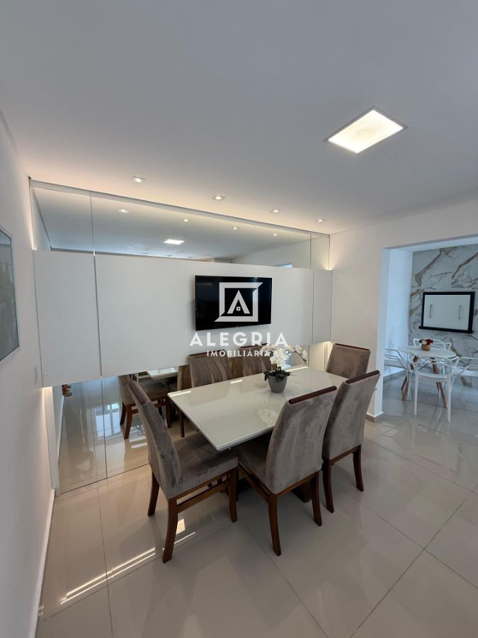 Belissimo Sobrado Contendo 03 Dormitórios Sendo 01 Suite no Pedro Moro em São José dos Pinhais