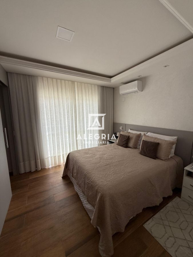 Belissimo Sobrado Contendo 03 Dormitórios Sendo 01 Suite no Pedro Moro em São José dos Pinhais