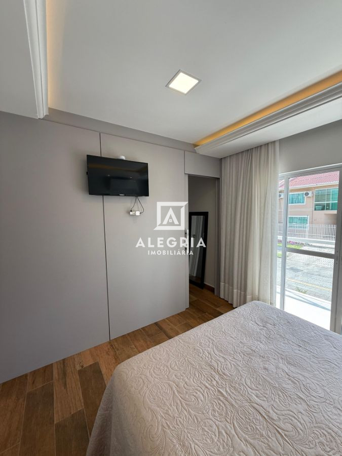 Belissimo Sobrado Contendo 03 Dormitórios Sendo 01 Suite no Pedro Moro em São José dos Pinhais