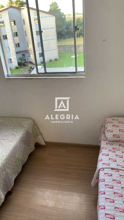 Apartamento no Residencial Cozumel no bairro Afonso Pena em São José dos Pinhais