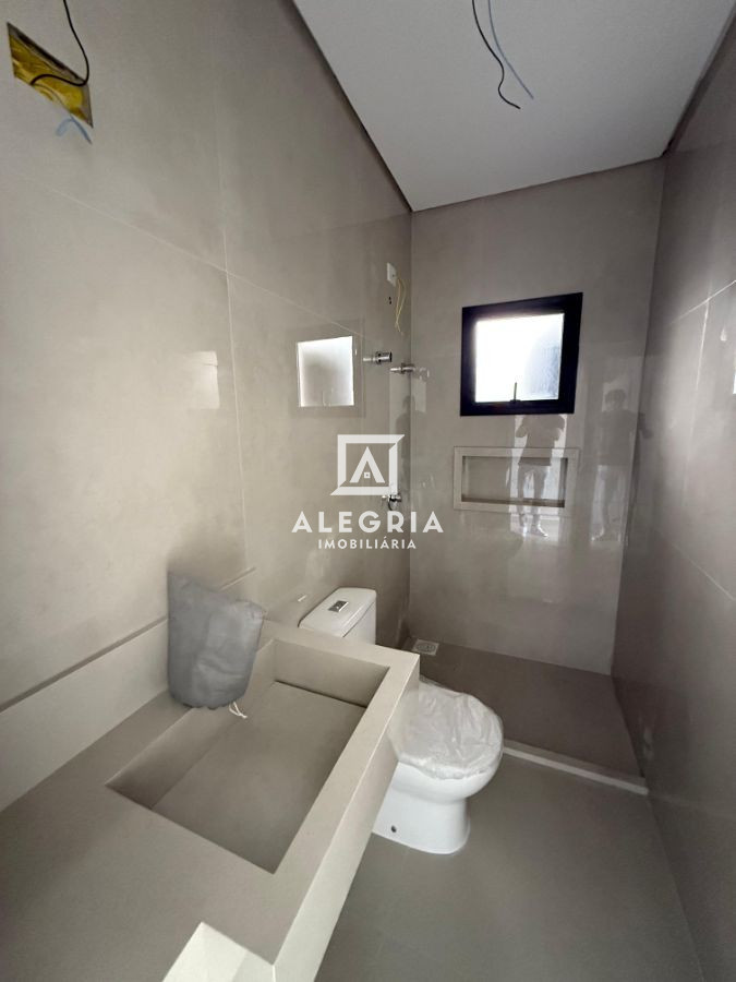 Belissima Casa Contendo 03 Dormitórios Sendo 01 Suite Com Area Gourmet no Jardim Cruzeiro em São José dos Pinhais