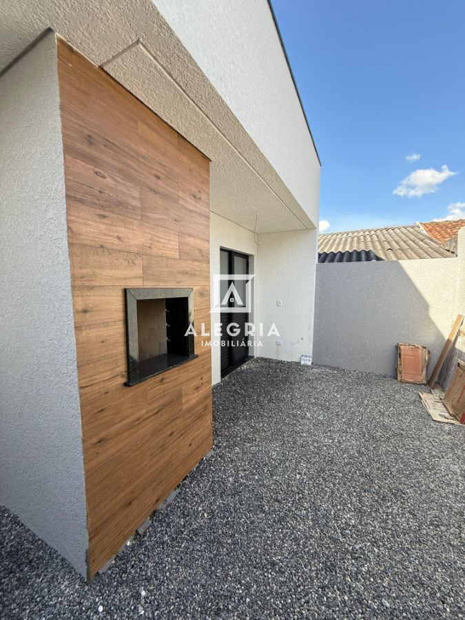 Belissima Casa Contendo 03 Dormitórios Sendo 01 Suite Com Area Gourmet no Jardim Cruzeiro em São José dos Pinhais