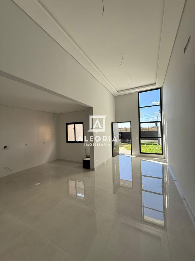 Belissima Casa Contendo 03 Dormitórios Sendo 01 Suite Com Area Gourmet no Jardim Cruzeiro em São José dos Pinhais