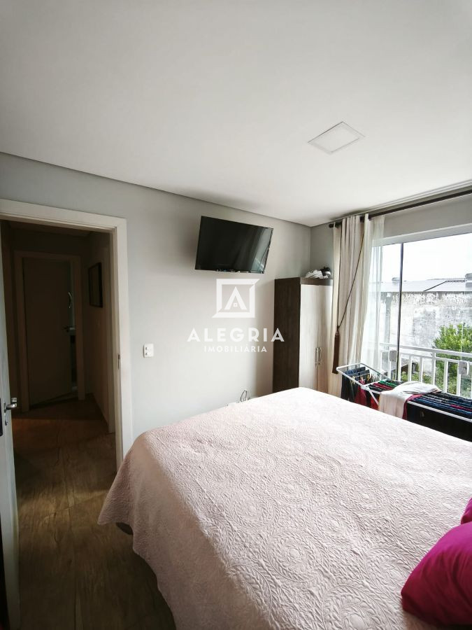 lindo apartamento semi mobiliado 3 dormitórios bairro Cruzeiro em São José dos Pinhais