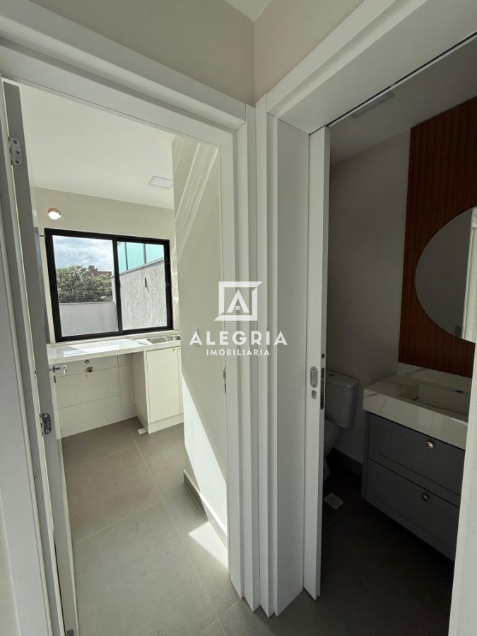 Linda Cobertura Duplex Semi Mobiliada Contendo 03 Dormitórios Sendo 01 Suite na Boneca do Iguaçu em São José dos Pinhais
