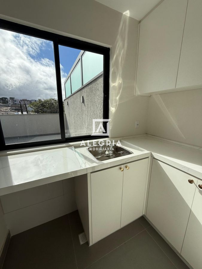 Linda Cobertura Duplex Semi Mobiliada Contendo 03 Dormitórios Sendo 01 Suite na Boneca do Iguaçu em São José dos Pinhais