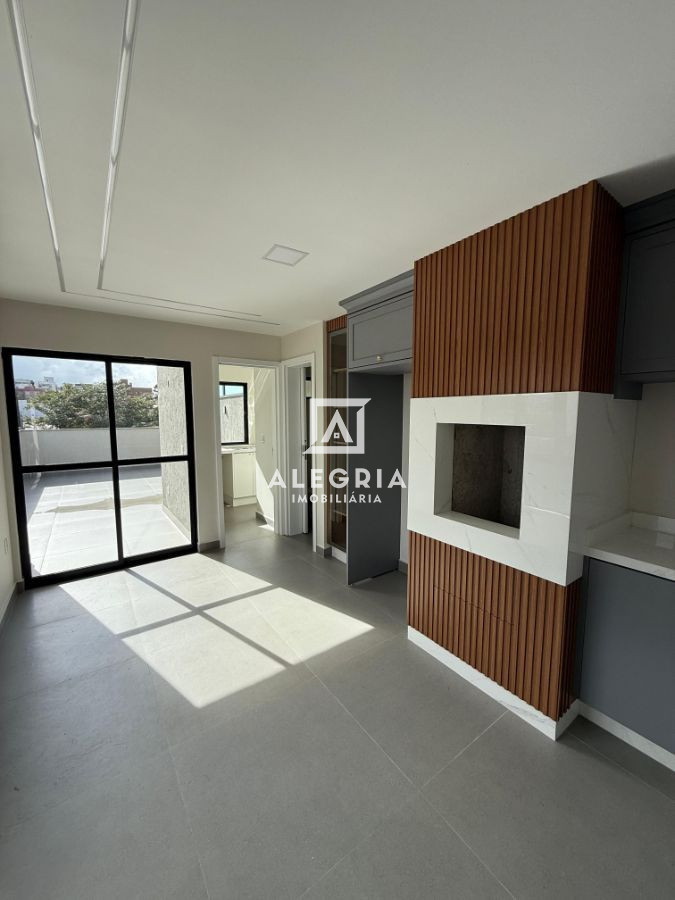 Linda Cobertura Duplex Contendo 03 Dormitórios Sendo 01 Suite na Boneca do Iguaçu em São José dos Pinhais