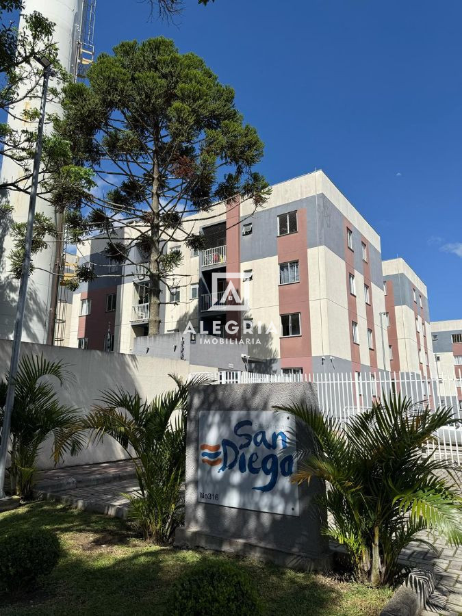 Lindo Apartamento no Residencial San Diego no Bairro Colonia Rio Grande em São José dos Pinhais